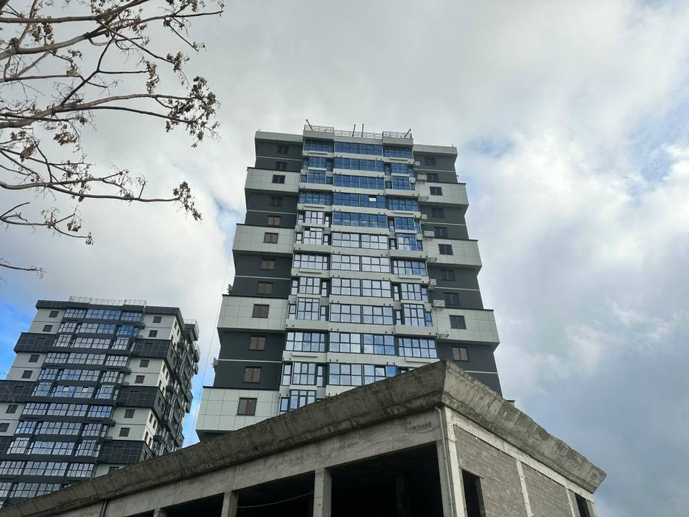 Стройплощадка ЖК Золотой берег, 27 декабря 2025